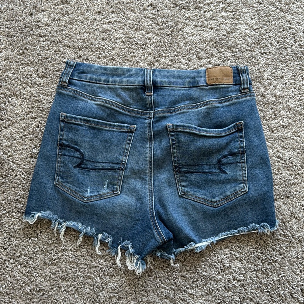 American Eagle curvy jean shorts size 4